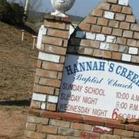 Hannahs Creek Baptist Church Cemetery on Sysoon