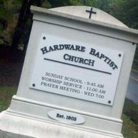 Hardware Baptist Church cemetery on Sysoon