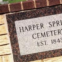 Harper Springs Cemetery on Sysoon