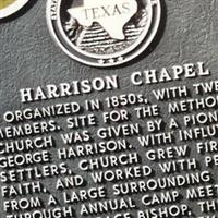 Harrison Chapel Cemetery on Sysoon