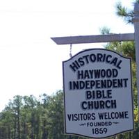 Haywood Independent Bible Church Cemetery on Sysoon