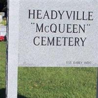 Headyville McQueen Cemetery on Sysoon