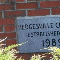Hedgesville Cemetery on Sysoon