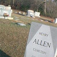 Henry Allen Cemetery on Sysoon