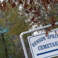 Henson Springs Cemetery on Sysoon