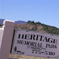 Heritage Memorial Park on Sysoon