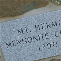Mount Hermon Mennonite Church Cemetery on Sysoon