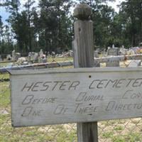 Hester Cemetery on Sysoon