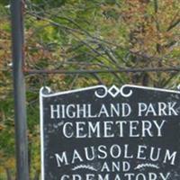 Highland Park Cemetery on Sysoon