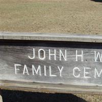 John Hillary White Family Cemetery on Sysoon