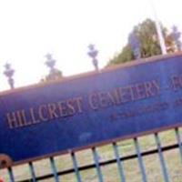 Hillcrest Cemetery on Sysoon