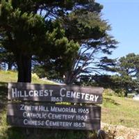 Hillcrest Cemetery on Sysoon