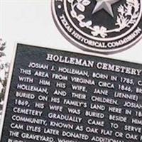 Holleman Cemetery on Sysoon