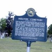 Holton Cemetery on Sysoon