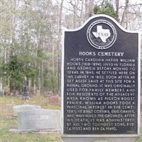 Hooks Cemetery on Sysoon