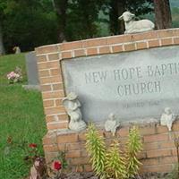 New Hope Baptist Church Cemetery on Sysoon