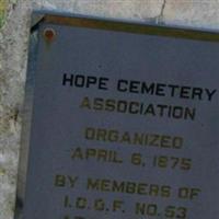 Hope Cemetery on Sysoon