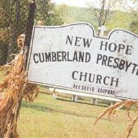 New Hope Cumberland Presbyterian Cemetery on Sysoon