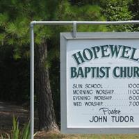 Hopewell Baptist Church Cemetery on Sysoon