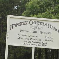 Hopewell Christian Cemetery on Sysoon