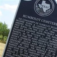 Humboldt Cemetery on Sysoon