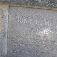 Hunt Cemetery on Sysoon