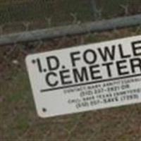 I.D. Fowler Cemetery on Sysoon