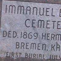 Immanuel Lutheran Cemetery on Sysoon