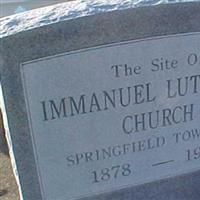 Immanuel Lutheran Church Cemetery on Sysoon