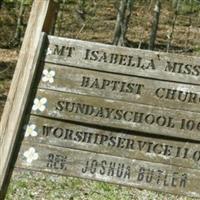 Mount Isabella Missionary Baptist Church Cemetery on Sysoon