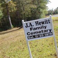 JA Hewitt Family Cemetery on Sysoon
