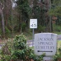 Jackson Springs Cemetery on Sysoon