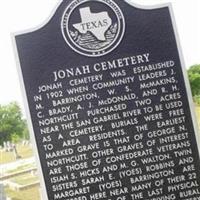 Jonah Cemetery on Sysoon