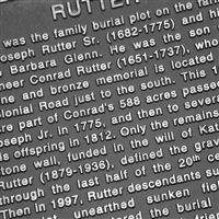 Joseph Rutter and Barbara Glenn Family Graveyard on Sysoon