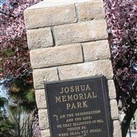 Joshua Memorial Park on Sysoon