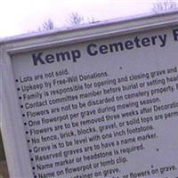 Kemp Cemetery on Sysoon