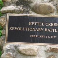 Kettle Creek Battlefield Cemetery on Sysoon