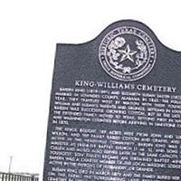 King-Williams Cemetery on Sysoon