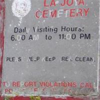 La Joya Cemetery on Sysoon