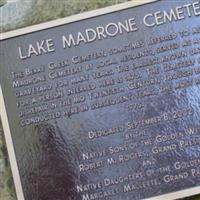 Lake Madrone Cemetery on Sysoon