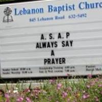 Lebanon Cemetery on Sysoon