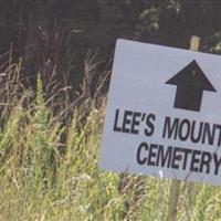 Lee's Mountain Cemetery on Sysoon