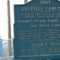 Leeville Cemetery on Sysoon
