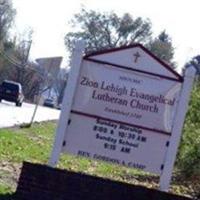 Zion Lehigh Evangelical Lutheran Church Cemetery on Sysoon