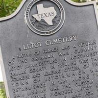 Letot Cemetery on Sysoon