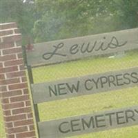 Lewis New Cypress Cemetery on Sysoon