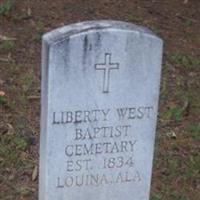 Liberty West Baptist Cemetery on Sysoon