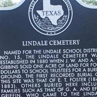 Lindale Cemetery on Sysoon