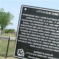 Little Elm Cemetery on Sysoon