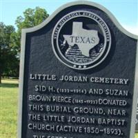 Little Jordan Cemetery on Sysoon